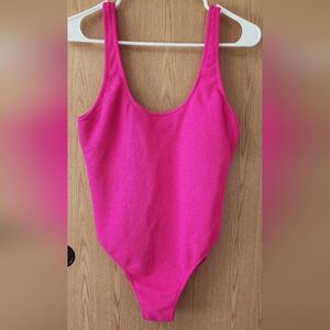 Chic Pink One Piece Swimwear
